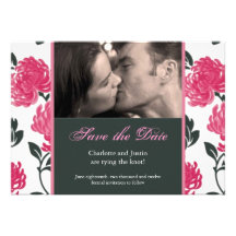 floral ; faites gagner la date invitations personnalisées