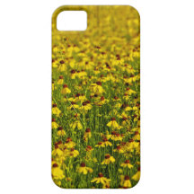 Floral Yellow Landscape Flowers Field iPhone 5 Covers