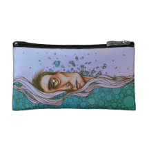 "Flottant dessus par" le sac de Bagettes Trousse De Maquillage