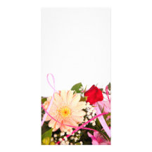 flower photocartes personnalisées