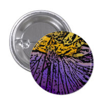 Flower power dans le pourpre et le jaune badges avec agrafe