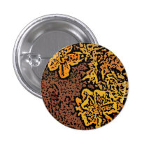 Flower power dans l'orange et le jaune pin's
