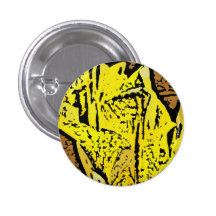 Flower power en jaune badge