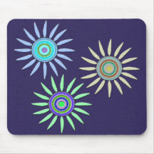 Flower power Mousepad Tapis De Souris