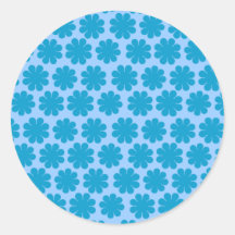 Flower power personnalisable adhésif