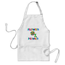 Flower power tabliers