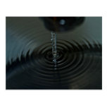 Fluidite de l'eau cartes postales