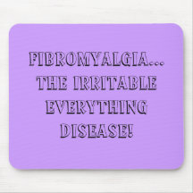 FMS, irritable dans le pourpre - mousepad Tapis De Souris
