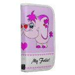 Folio chanceux de Saint-Valentin d'auriculaire pochettes folios