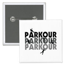 Fonctionnement libre de Parkour Badges Avec Agrafe