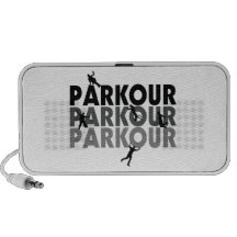 Fonctionnement libre de Parkour Haut-parleur iPod