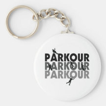 Fonctionnement libre de Parkour Porte-clé