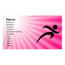 Fonctionnement rose cartes de visite personnelles