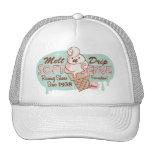 Fondez le chapeau mou de crème glacée de service d casquette de camionneur