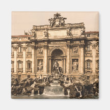 Fontaine de TREVI, Rome, Latium, Italie Aimants