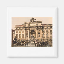 Fontaine de TREVI, Rome, Latium, Italie Aimants