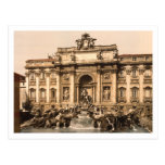 Fontaine de TREVI, Rome, Latium, Italie Cartes Postales