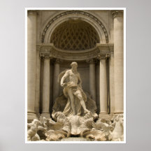 Fontaine de TREVI, Rome Poster
