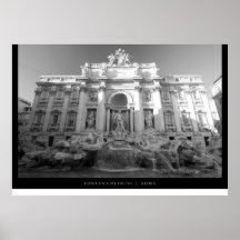 Fontana di Trevi - fontaine de TREVI Posters