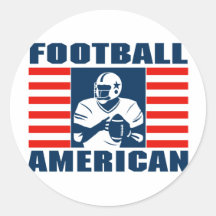 Football américain autocollants