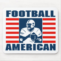 Football américain tapis de souris