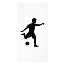 Footballeur Photocarte