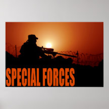 Forces spéciales d'armée posters