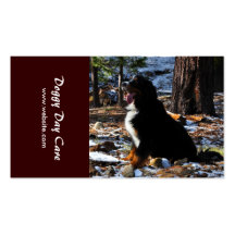 Formation, élevage, chenil et vétérinaire animaux modèles de cartes de visite