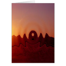 Formations de l'Arizona Cartes De Vœux