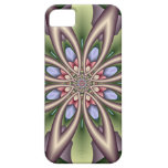 Forme décorative avec la fleur d'imaginaire de fra coques iPhone 5