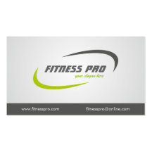 Forme physique - cartes de visite cartes de visite professionnelles