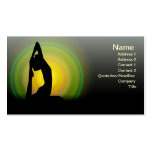 Forme physique de yoga carte de visite