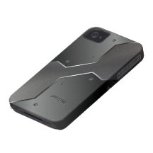 Formes géométriques de sembler métallique gris coque Case-Mate iPhone 4