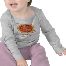 Formule mathématique = Pi*z*z*a de volume de pizza T-shirt