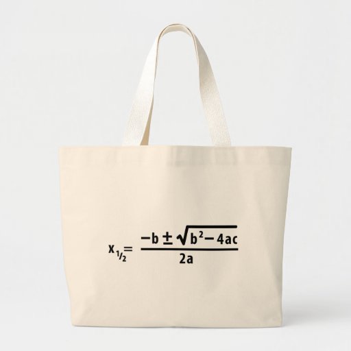 formule quadratique sacs