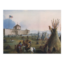 Fort Laramie, fort de Sublette, Fort William, Mill Cartes Postales