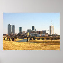 Fort Worth, le Texas Affiche