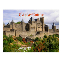 Forteresse de Carcassonne en France Carte Postale