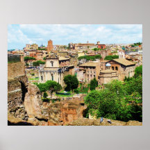 FORUM ROMAIN Italie - ruines de photo de Rome Posters