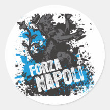 Forza Napoli Adhésifs Ronds