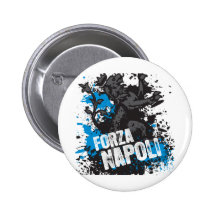 Forza Napoli Badge Avec Épingle