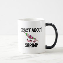 Fou au sujet de la crevette tasse à café