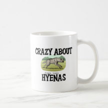Fou au sujet des hyènes tasse