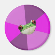 Foul Bachelorette Frog Magnet