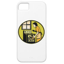 Four de plat de pâtisserie de pain de cuisson de f coques iPhone 5 Case-Mate