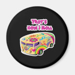 fourgon hippie rétro comment je roule aimants
