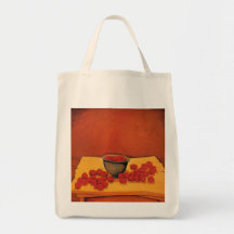 Fourre-tout avec le bol de tomates sac
