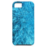 Fourrure de Faux - duvet bleu électrique Coque Case-Mate iPhone 5