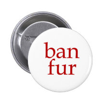 Fourrure d'interdiction pin's avec agrafe