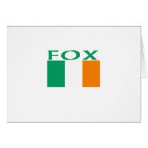Fox Carte De Vœux